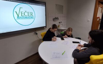Večer matematike u našoj školi