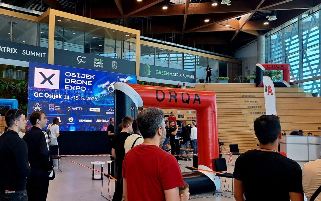 Učenici na Osijek Drone Expo 2026.