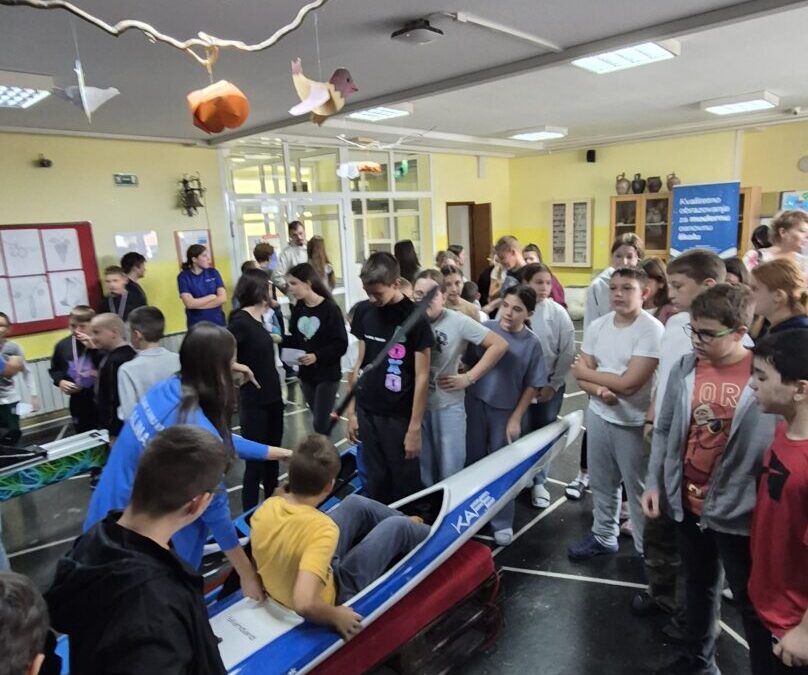 DUNAV, SPORT I PRIJATELJSTVO – KAJAK KANU KLUB ALJMAŠ U NAŠOJ ŠKOLI!